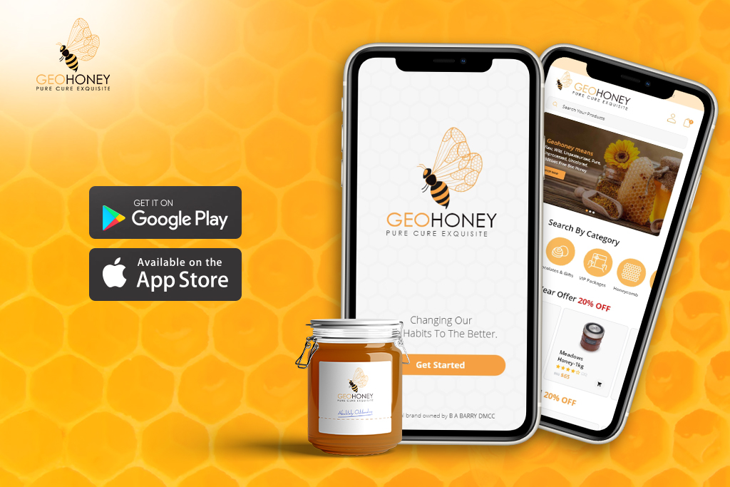 geohoney app launch